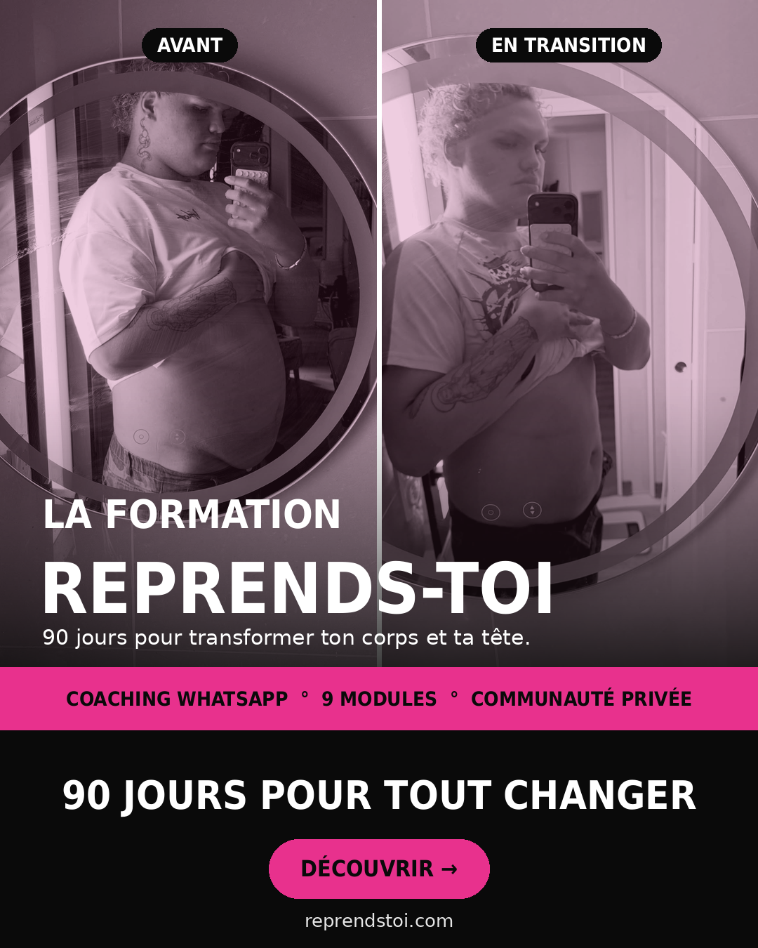 Formation Reprends-toi, 90 jours pour tout changer